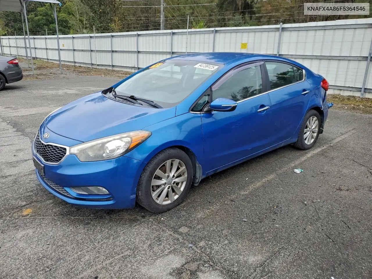 KNAFX4A86F5364546 2015 Kia Forte Ex