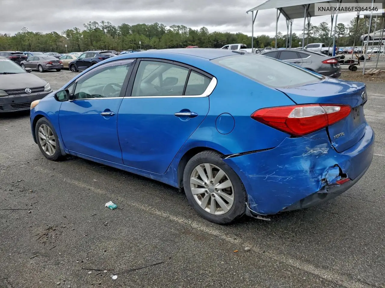 KNAFX4A86F5364546 2015 Kia Forte Ex