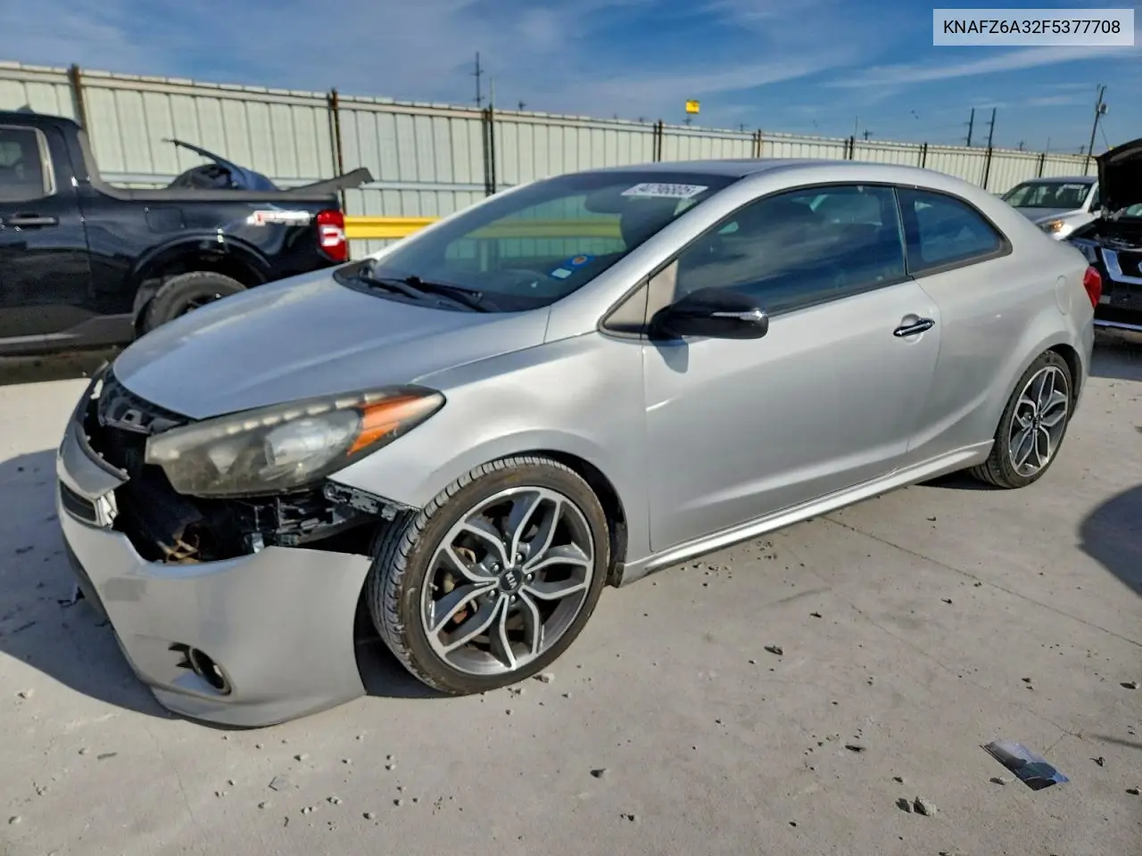 KNAFZ6A32F5377708 2015 Kia Forte Sx