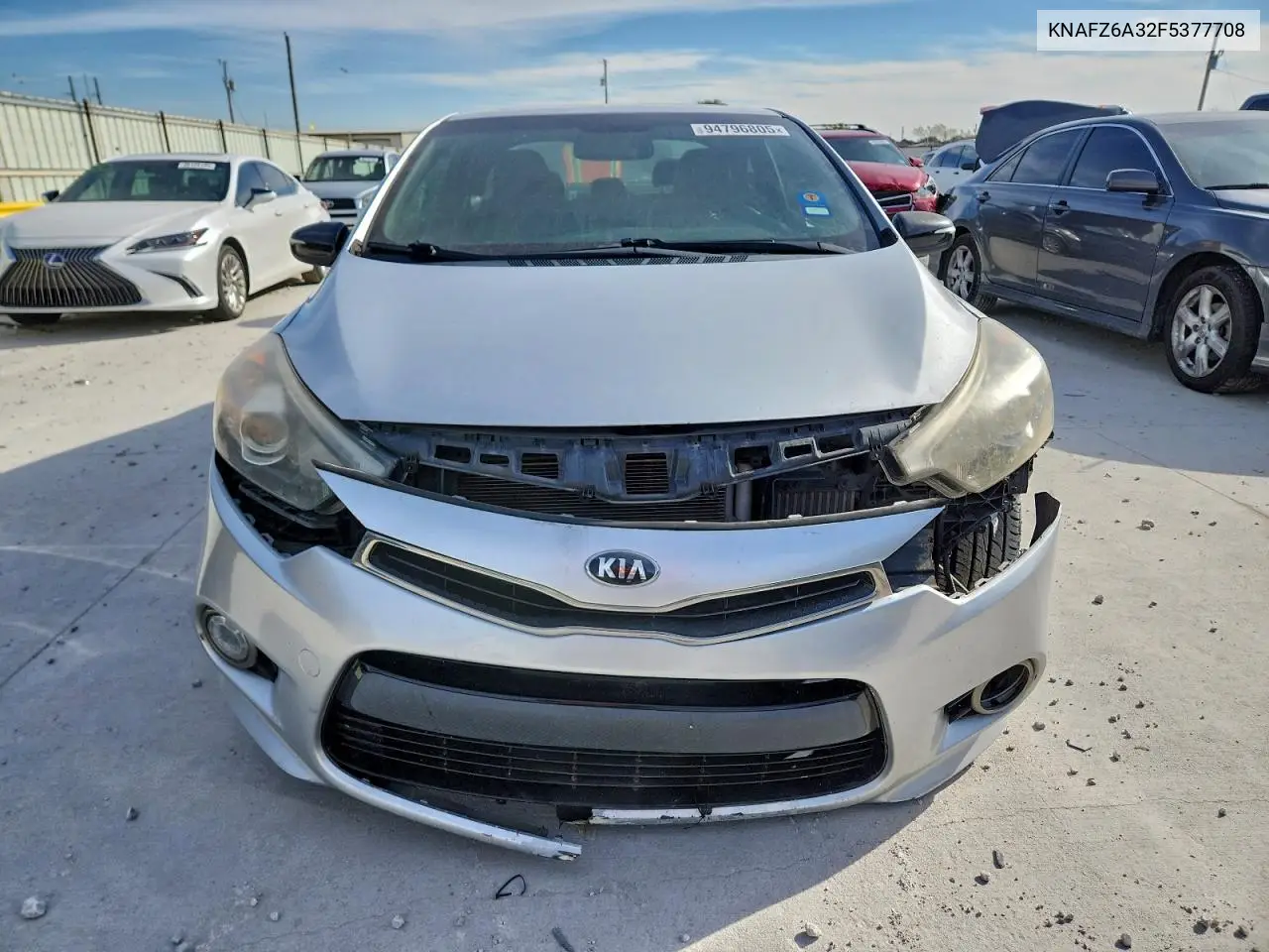 KNAFZ6A32F5377708 2015 Kia Forte Sx