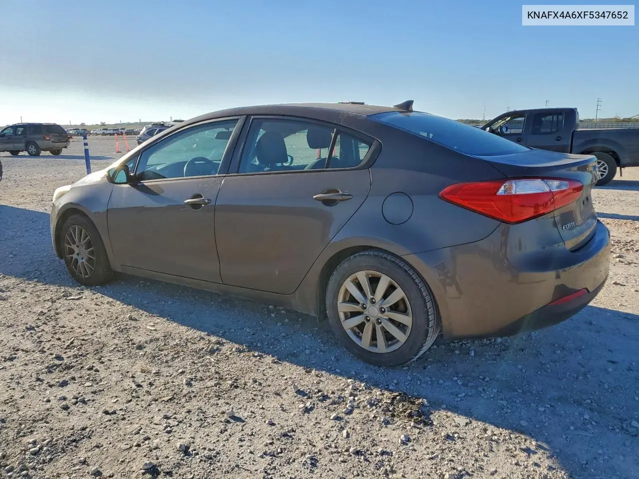 KNAFX4A6XF5347652 2015 Kia Forte Lx