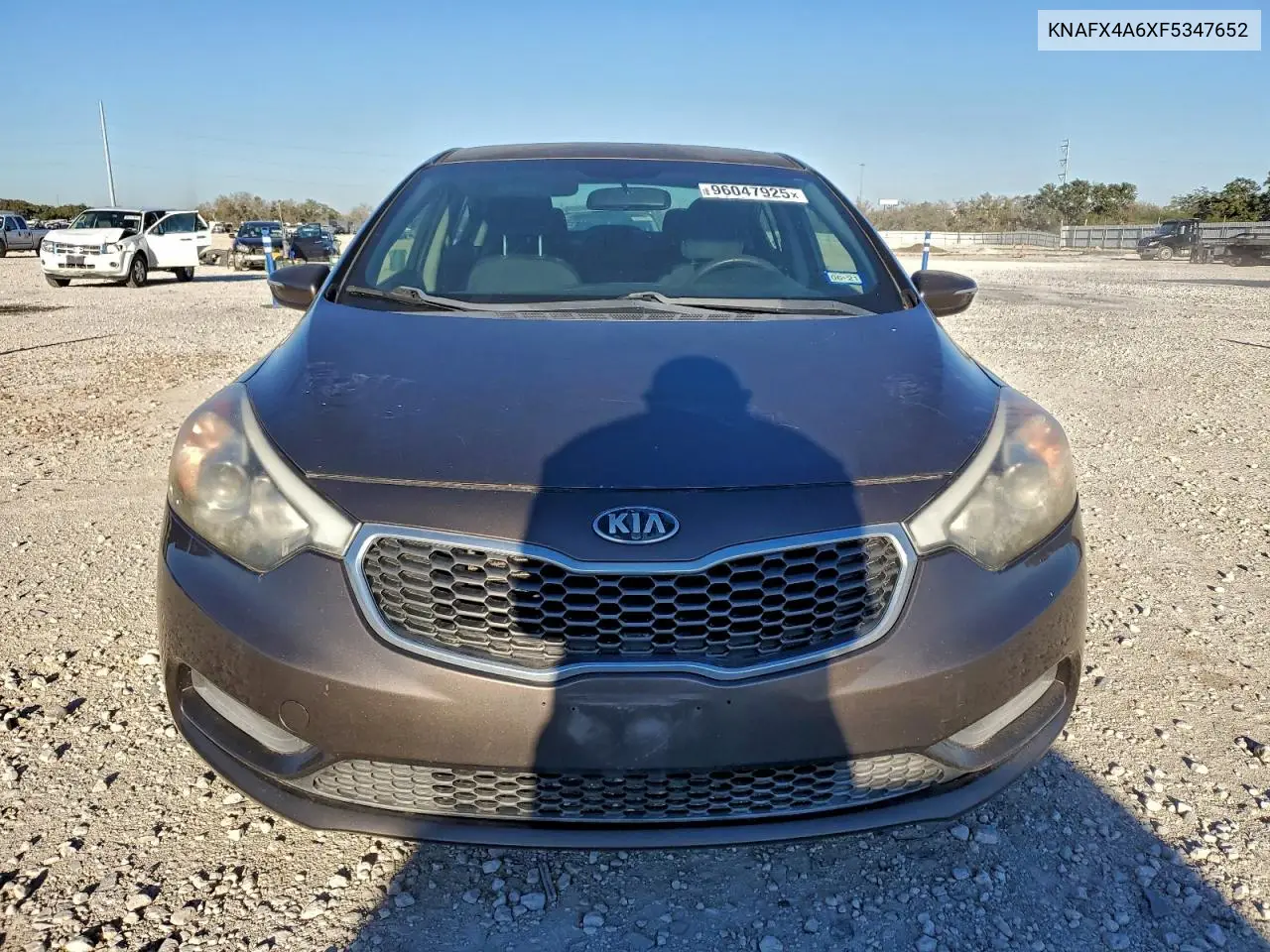 KNAFX4A6XF5347652 2015 Kia Forte Lx