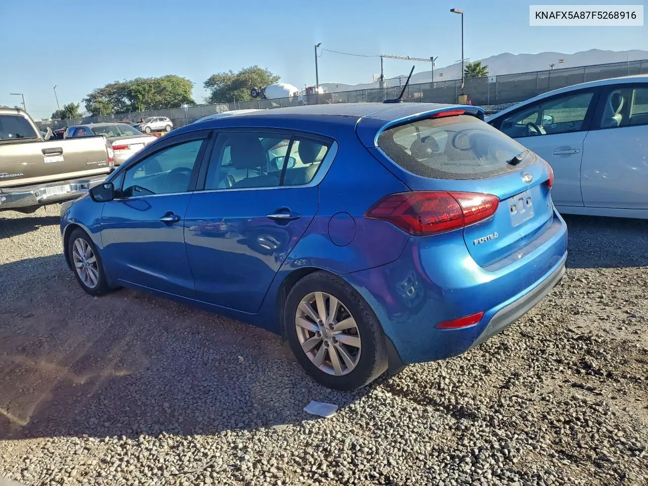 KNAFX5A87F5268916 2015 Kia Forte Ex