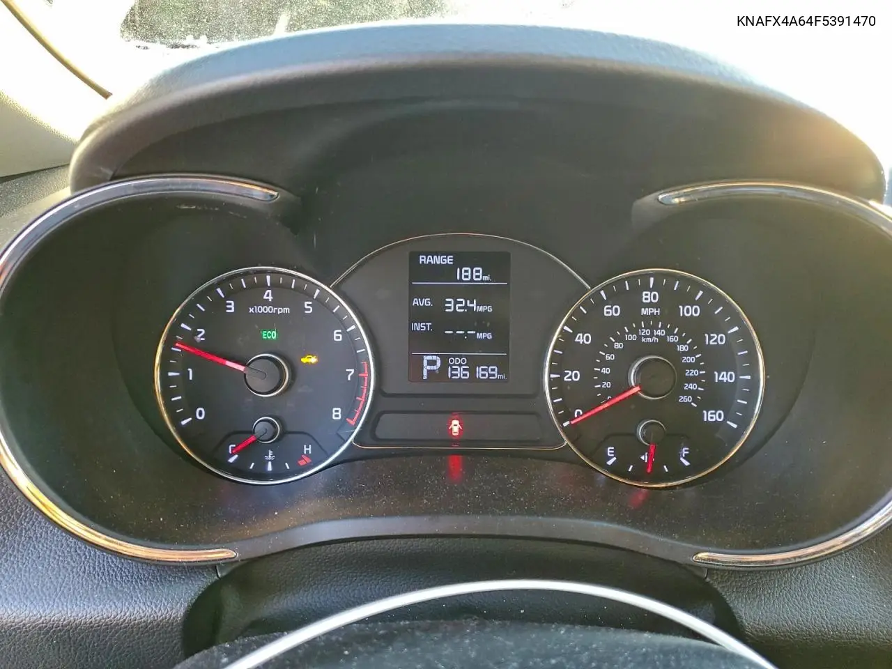 KNAFX4A64F5391470 2015 Kia Forte Lx