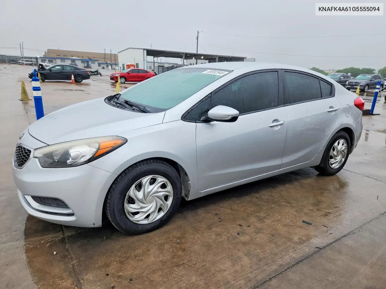 KNAFK4A61G5555094 2016 Kia Forte Lx