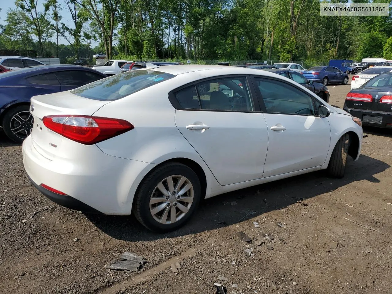 2016 Kia Forte Lx VIN: KNAFX4A60G5611866 Lot: 58402144