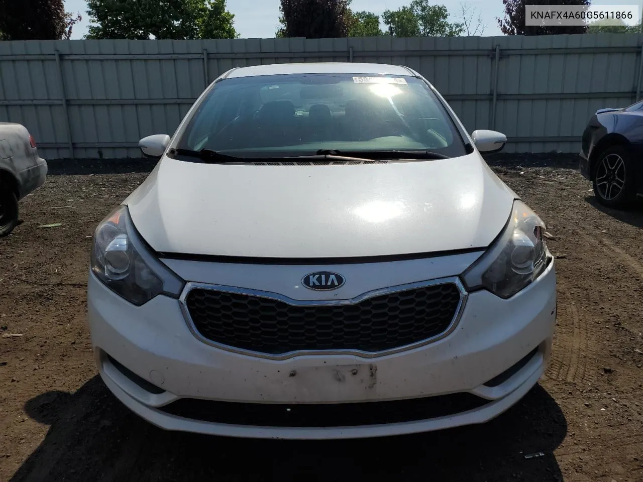 2016 Kia Forte Lx VIN: KNAFX4A60G5611866 Lot: 58402144