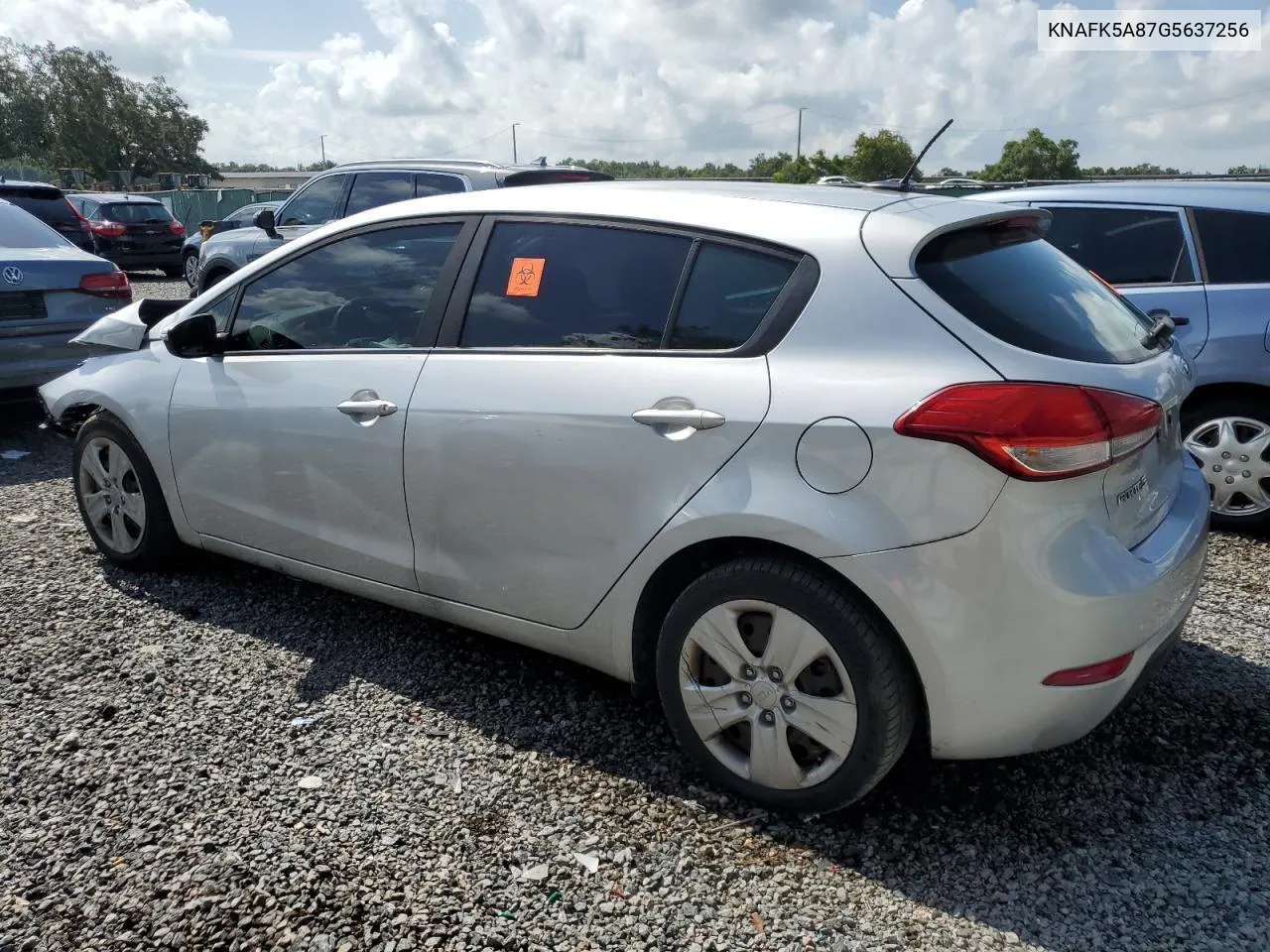 2016 Kia Forte Lx VIN: KNAFK5A87G5637256 Lot: 63479464