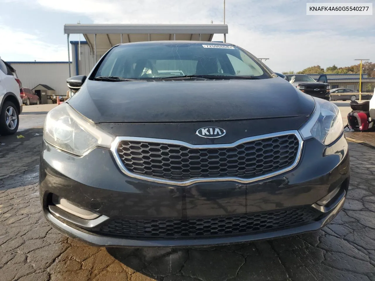 2016 Kia Forte Lx VIN: KNAFK4A60G5540277 Lot: 72596864