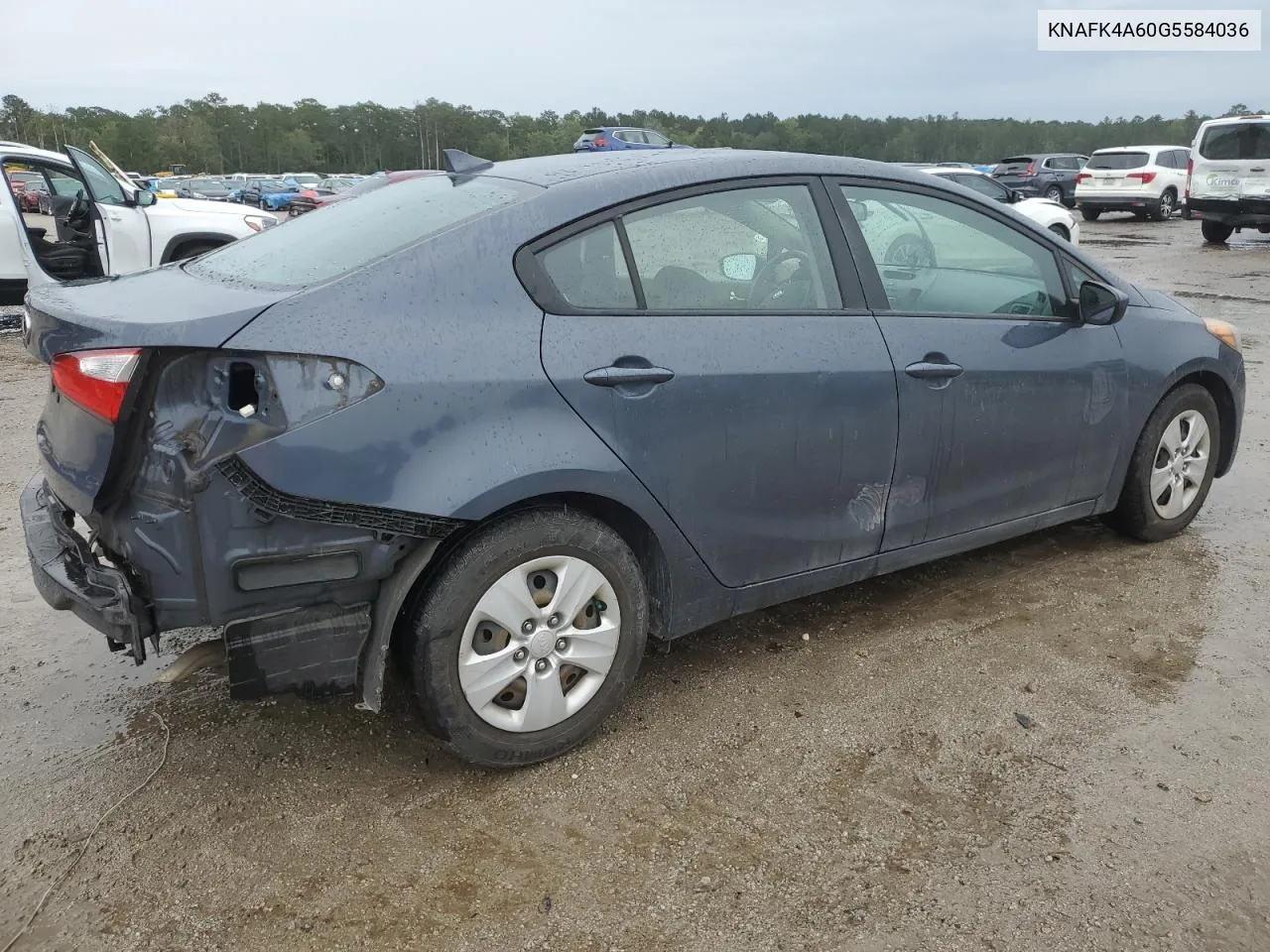 2016 Kia Forte Lx VIN: KNAFK4A60G5584036 Lot: 72638634