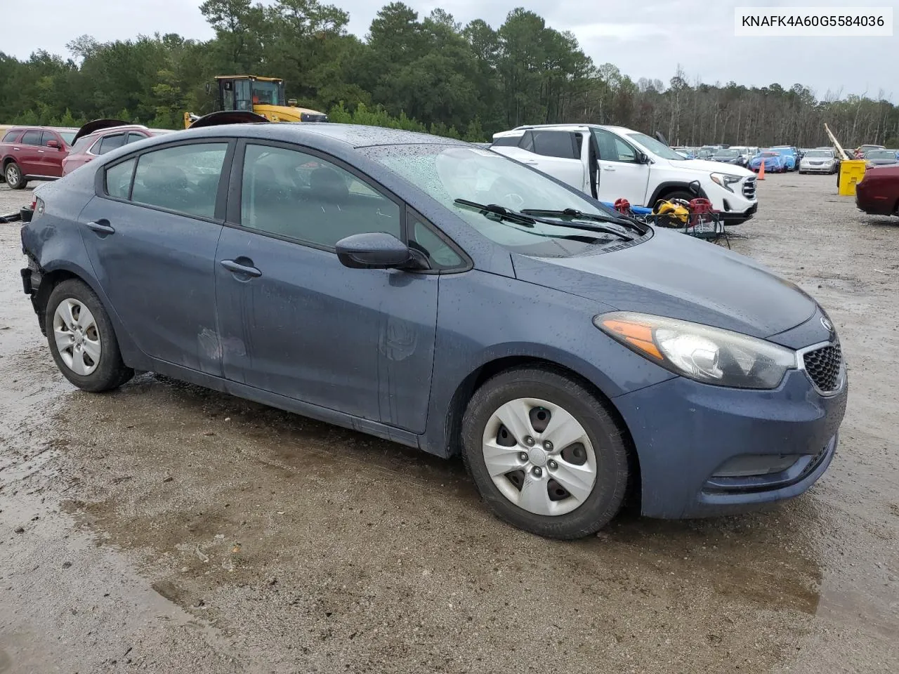 2016 Kia Forte Lx VIN: KNAFK4A60G5584036 Lot: 72638634