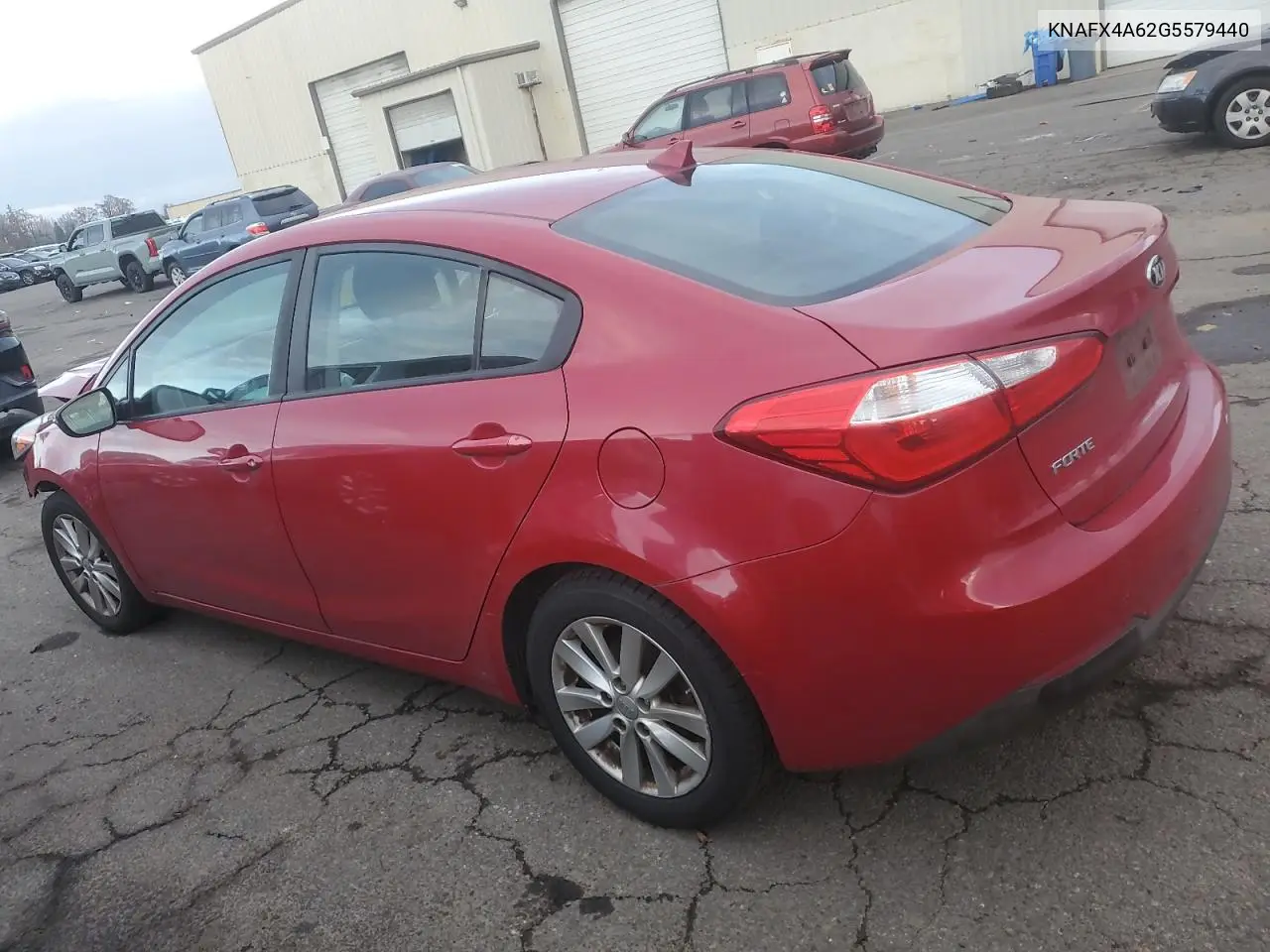 KNAFX4A62G5579440 2016 Kia Forte Lx
