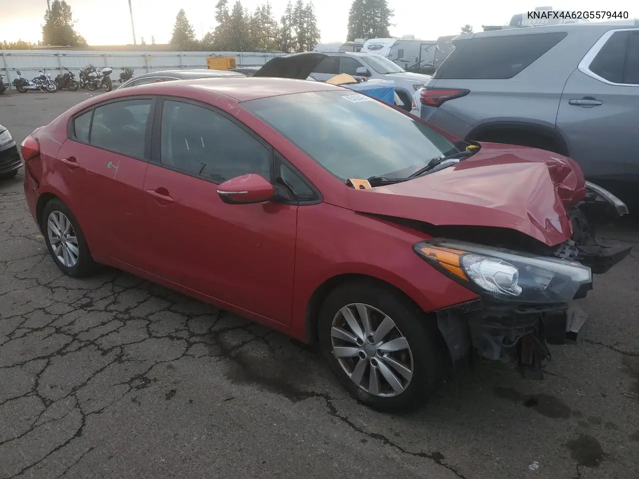 KNAFX4A62G5579440 2016 Kia Forte Lx