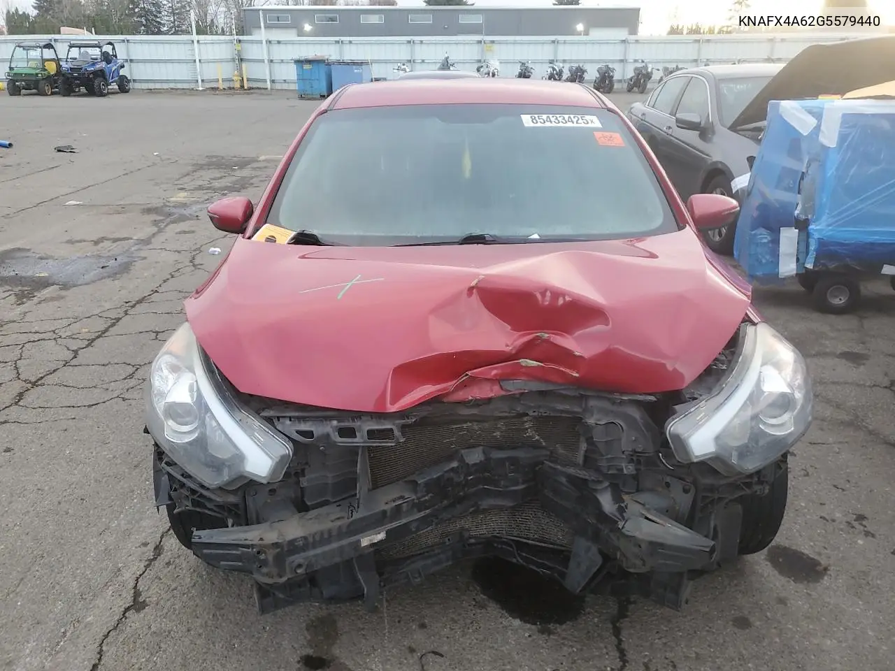 KNAFX4A62G5579440 2016 Kia Forte Lx