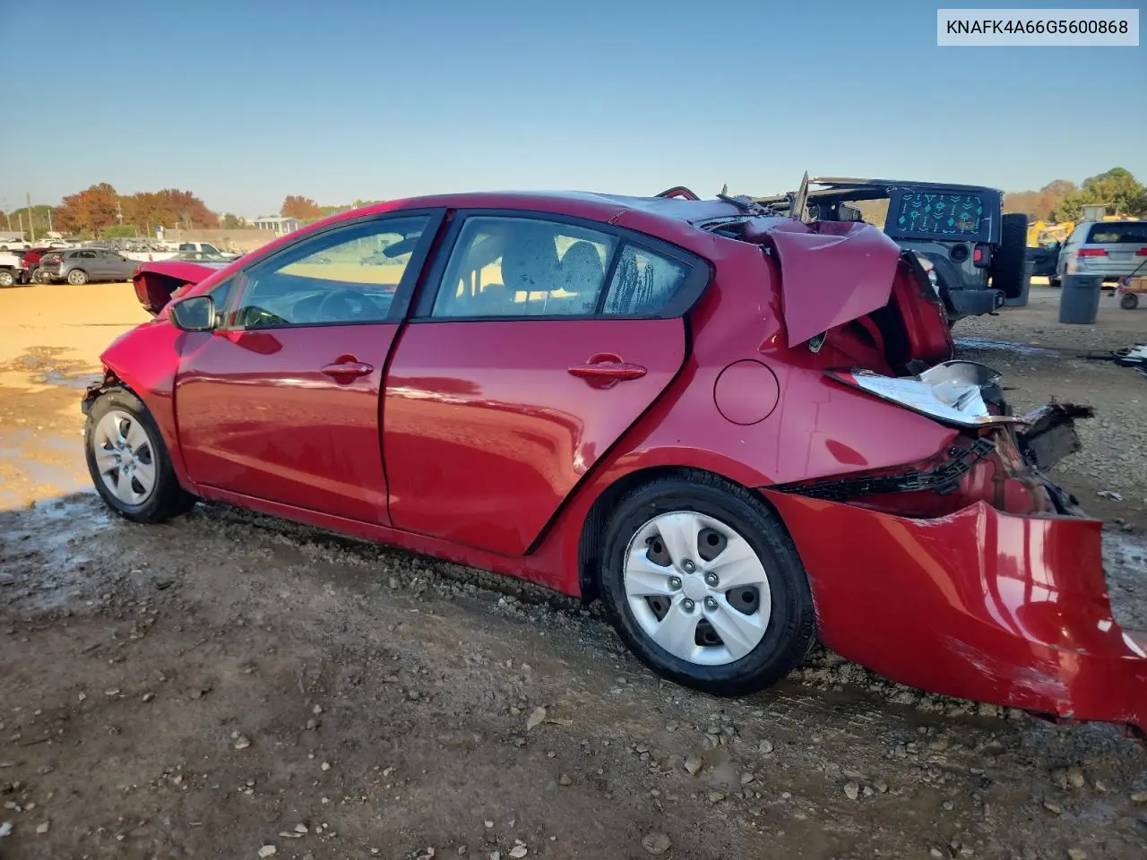 KNAFK4A66G5600868 2016 Kia Forte Lx