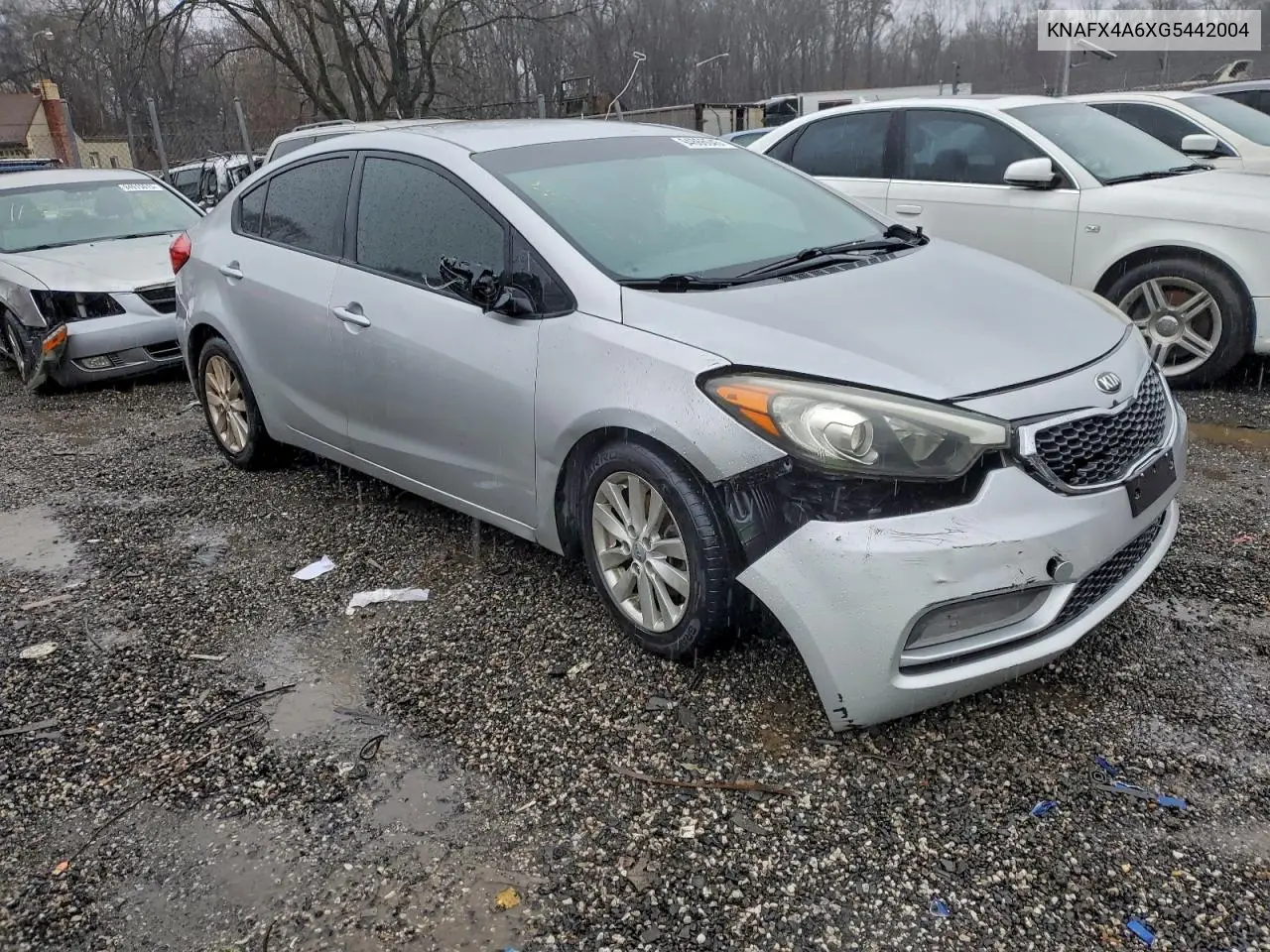 KNAFX4A6XG5442004 2016 Kia Forte Lx