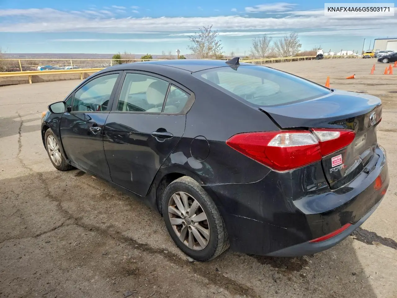 KNAFX4A66G5503171 2016 Kia Forte Lx