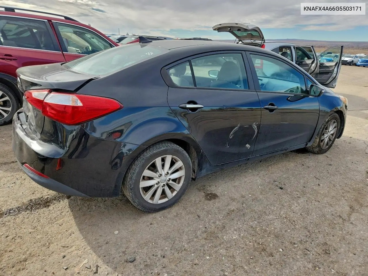 KNAFX4A66G5503171 2016 Kia Forte Lx