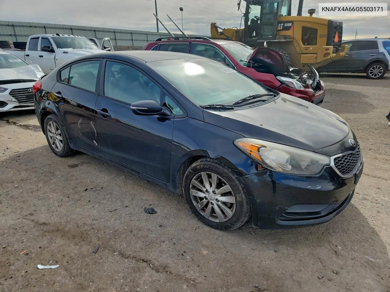 KNAFX4A66G5503171 2016 Kia Forte Lx