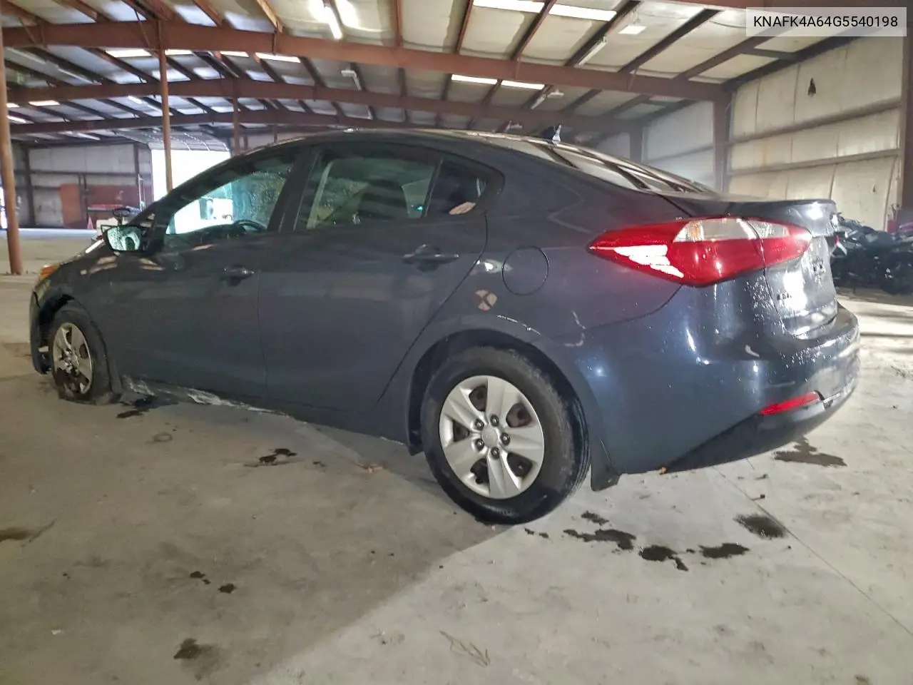 KNAFK4A64G5540198 2016 Kia Forte Lx
