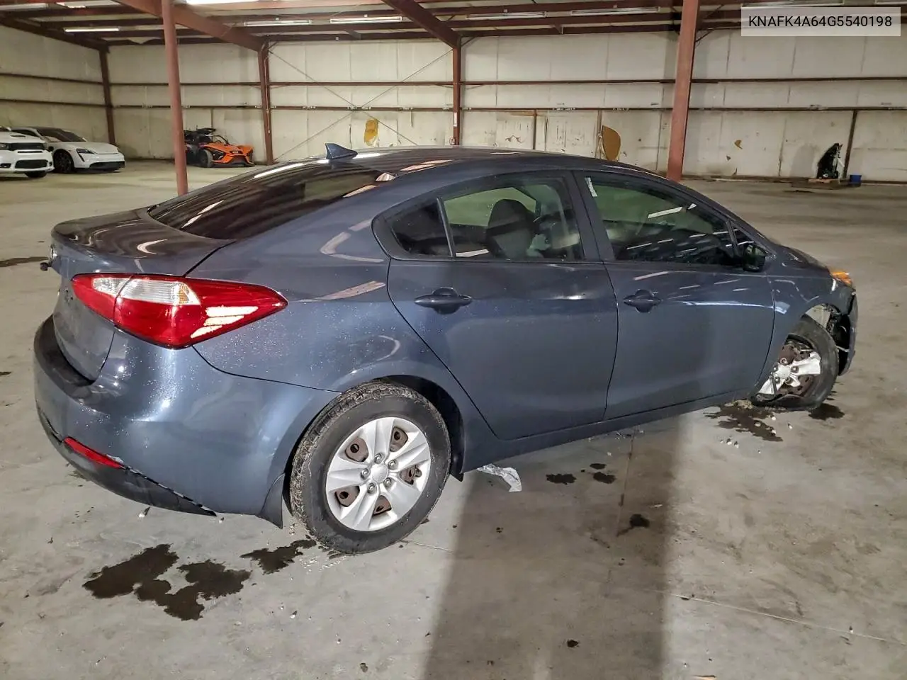KNAFK4A64G5540198 2016 Kia Forte Lx