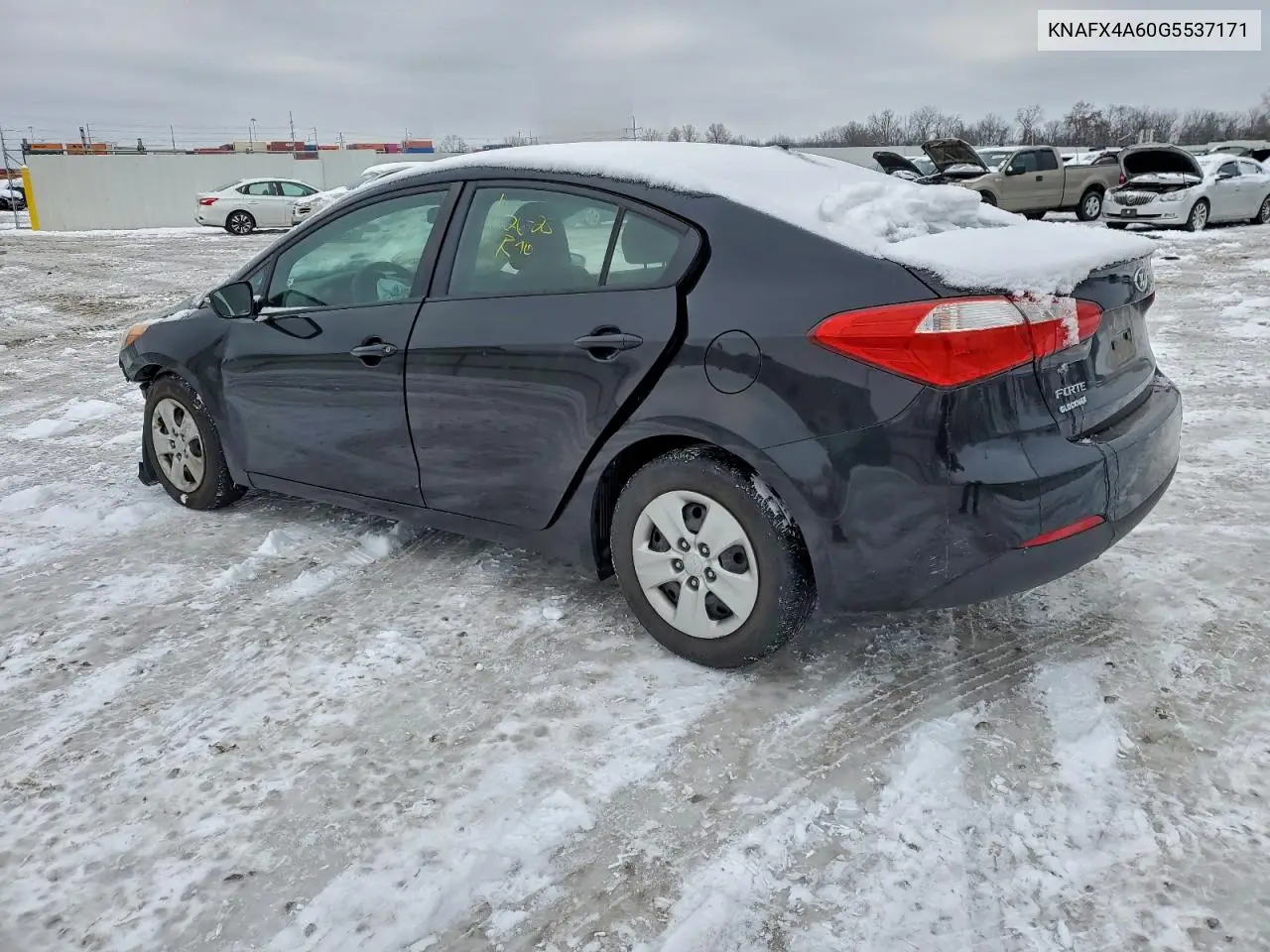 KNAFX4A60G5537171 2016 Kia Forte Lx