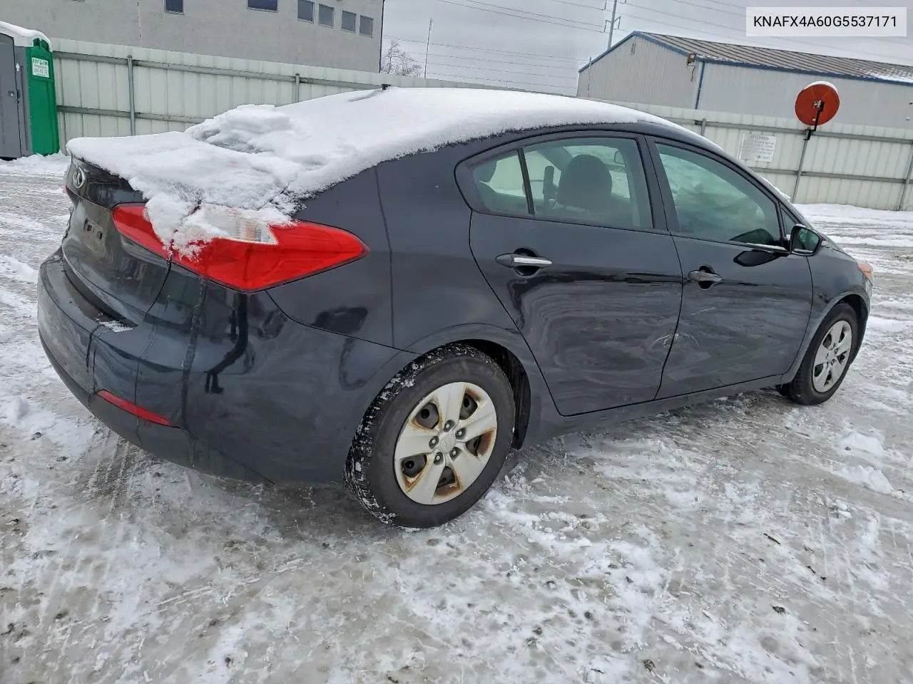 KNAFX4A60G5537171 2016 Kia Forte Lx