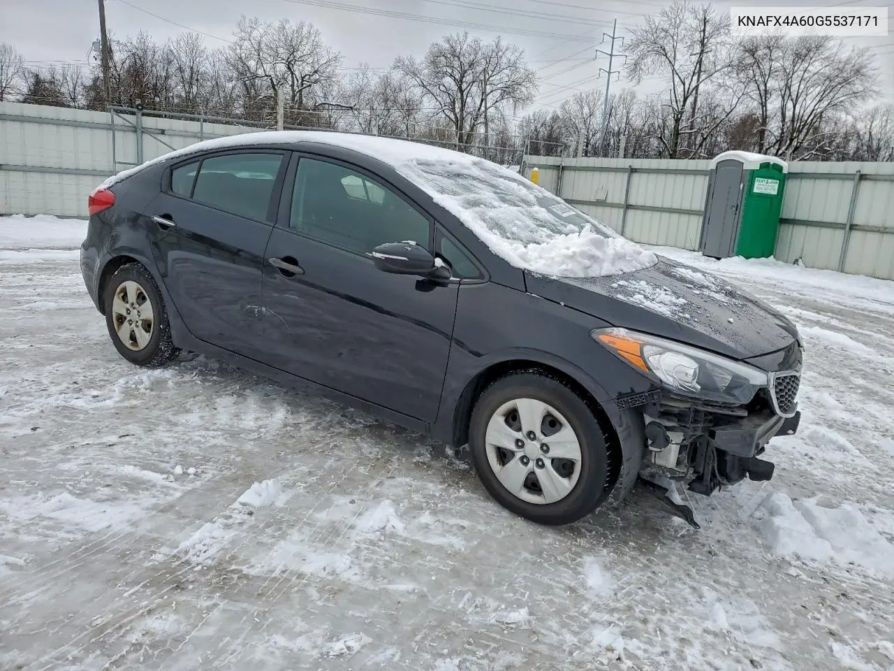 KNAFX4A60G5537171 2016 Kia Forte Lx