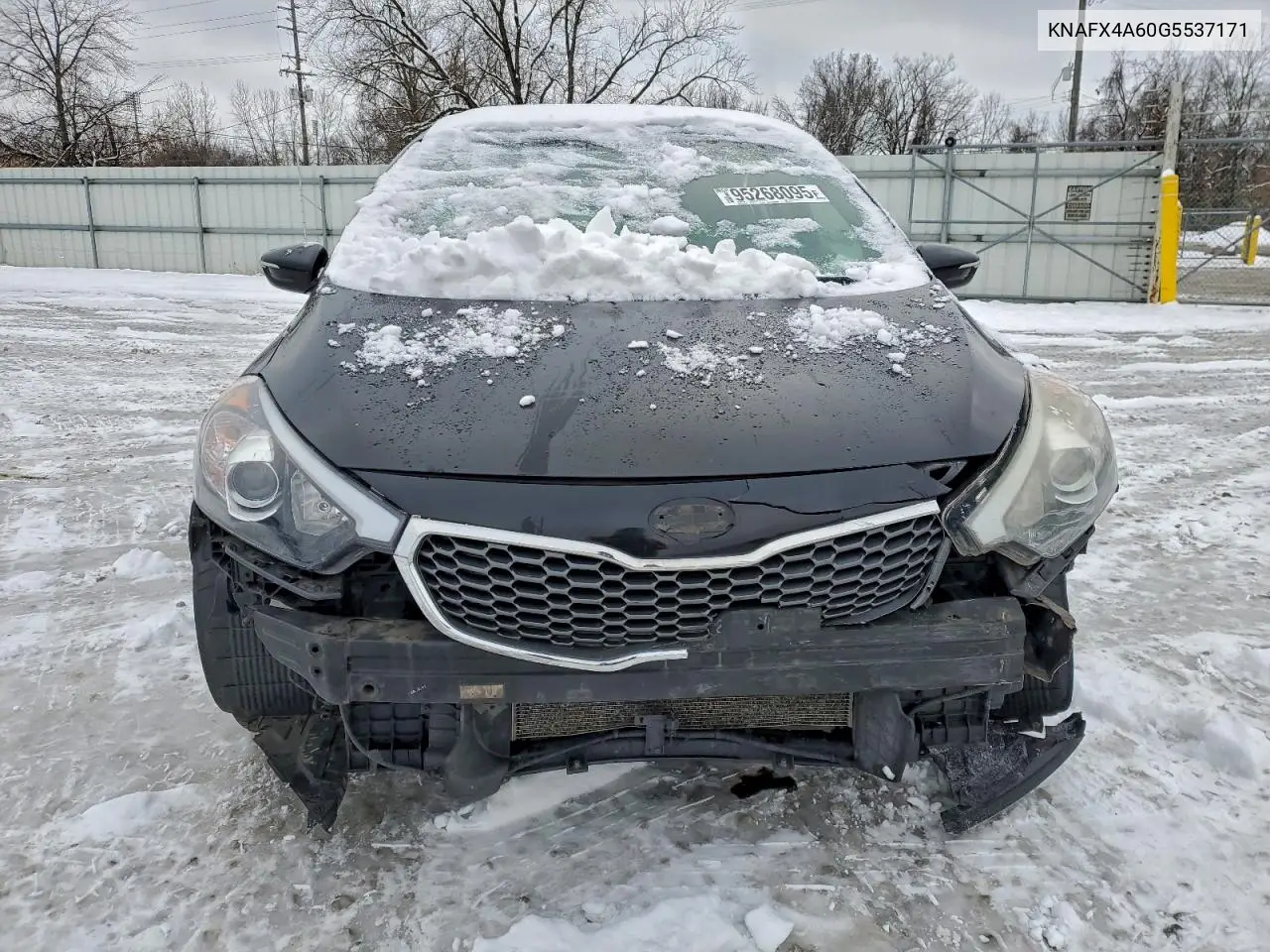 KNAFX4A60G5537171 2016 Kia Forte Lx