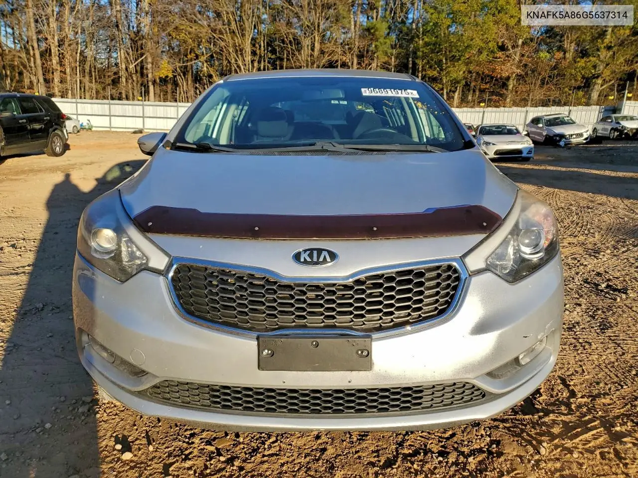 KNAFK5A86G5637314 2016 Kia Forte Lx