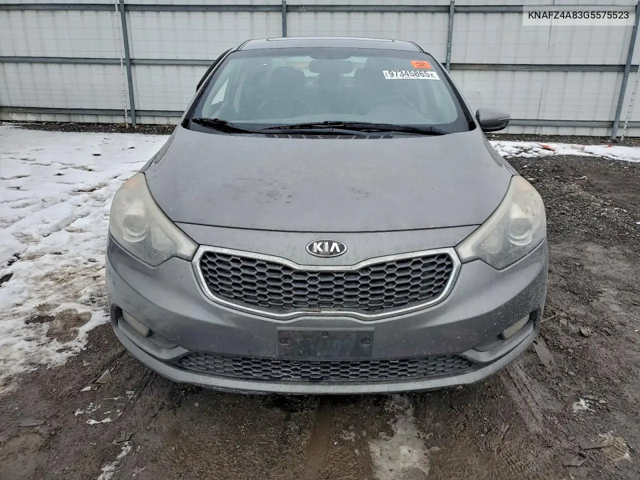 KNAFZ4A83G5575523 2016 Kia Forte Ex