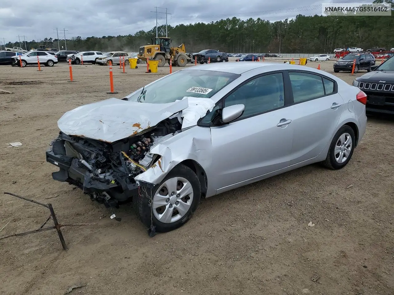 KNAFK4A67G5516462 2016 Kia Forte Lx