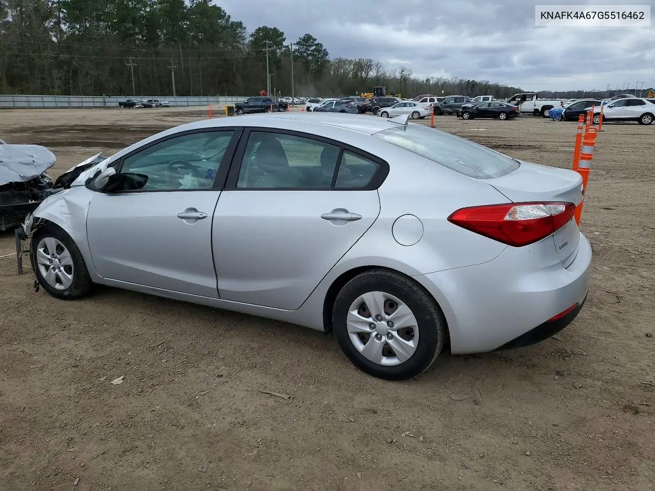 KNAFK4A67G5516462 2016 Kia Forte Lx