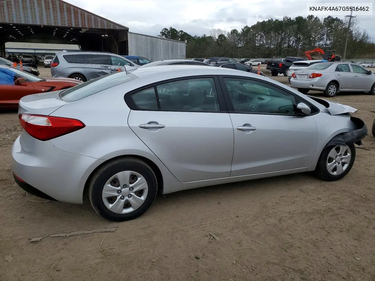 KNAFK4A67G5516462 2016 Kia Forte Lx
