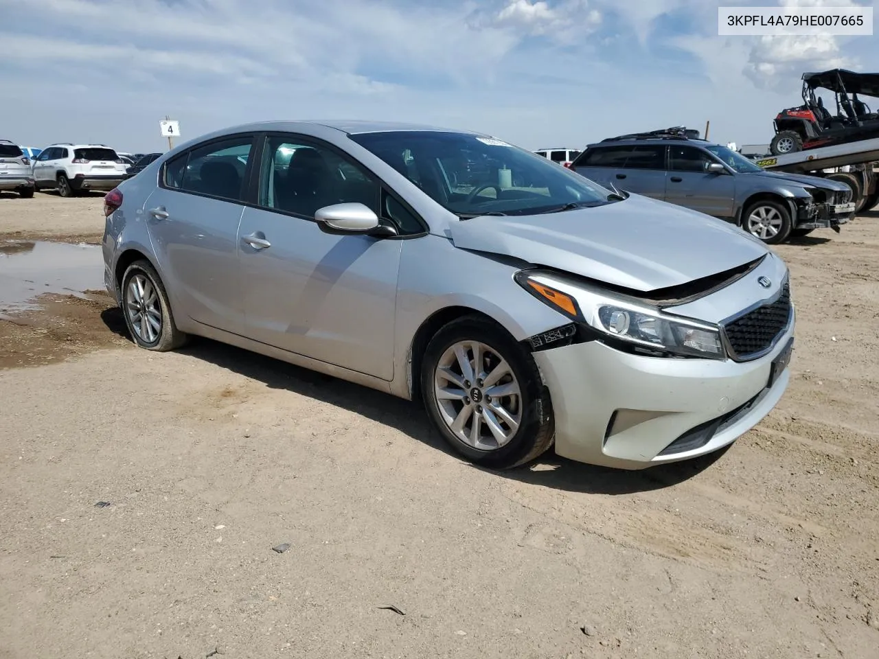 2017 Kia Forte Lx VIN: 3KPFL4A79HE007665 Lot: 72861354