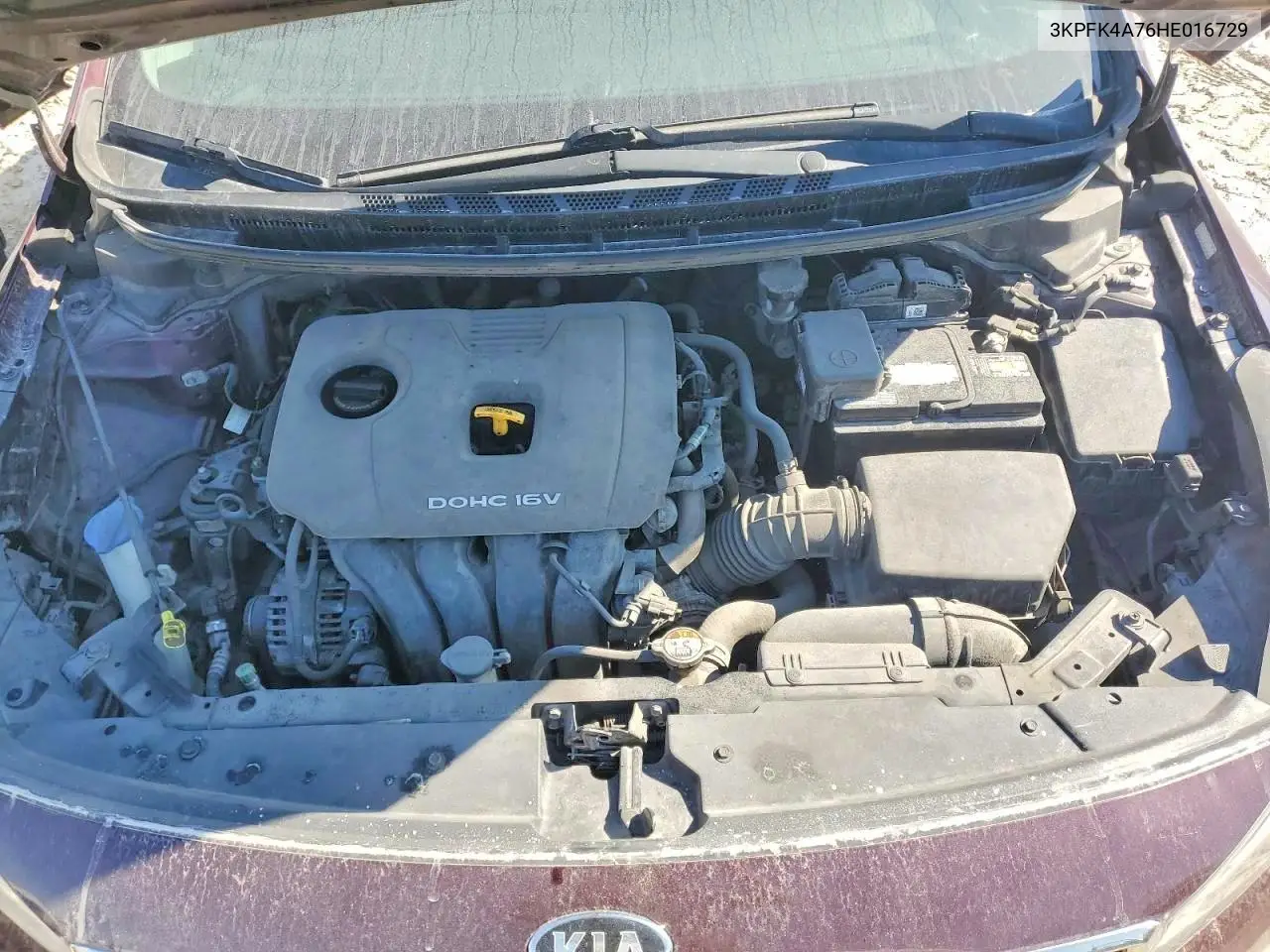 3KPFK4A76HE016729 2017 Kia Forte Lx