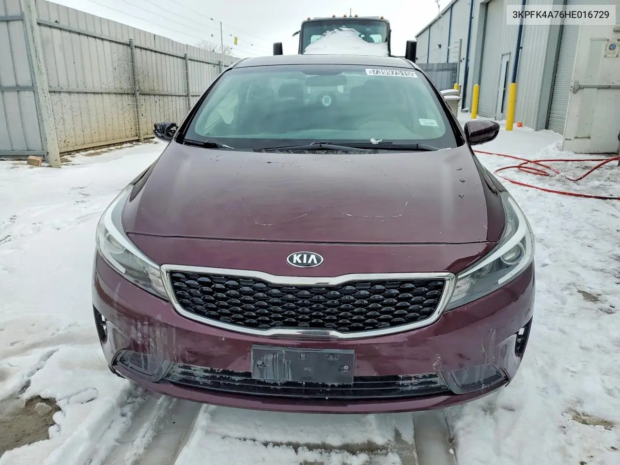 3KPFK4A76HE016729 2017 Kia Forte Lx