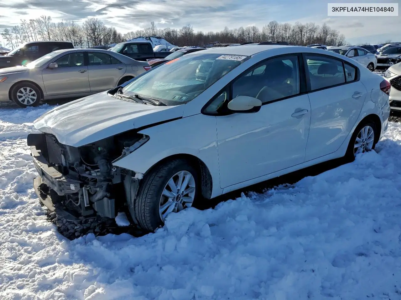 3KPFL4A74HE104840 2017 Kia Forte Lx