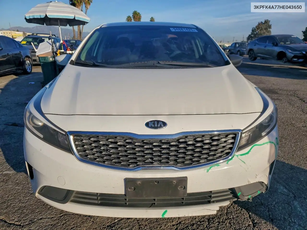 3KPFK4A77HE043650 2017 Kia Forte Lx
