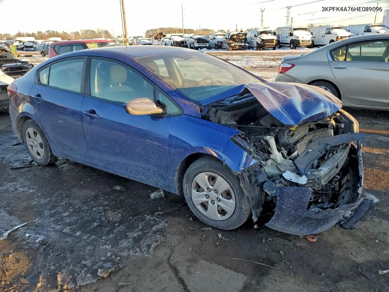 3KPFK4A76HE089096 2017 Kia Forte Lx