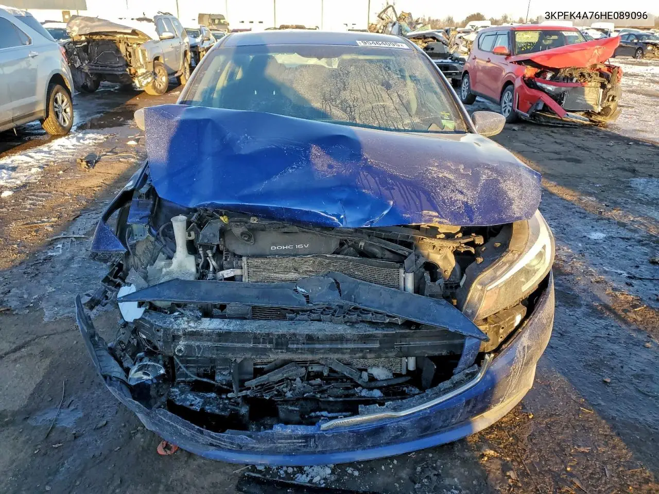 3KPFK4A76HE089096 2017 Kia Forte Lx