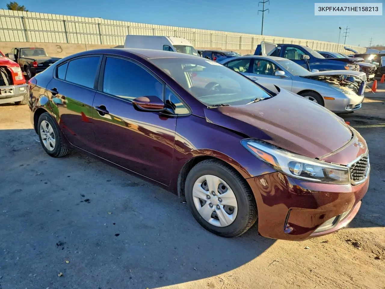 3KPFK4A71HE158213 2017 Kia Forte Lx