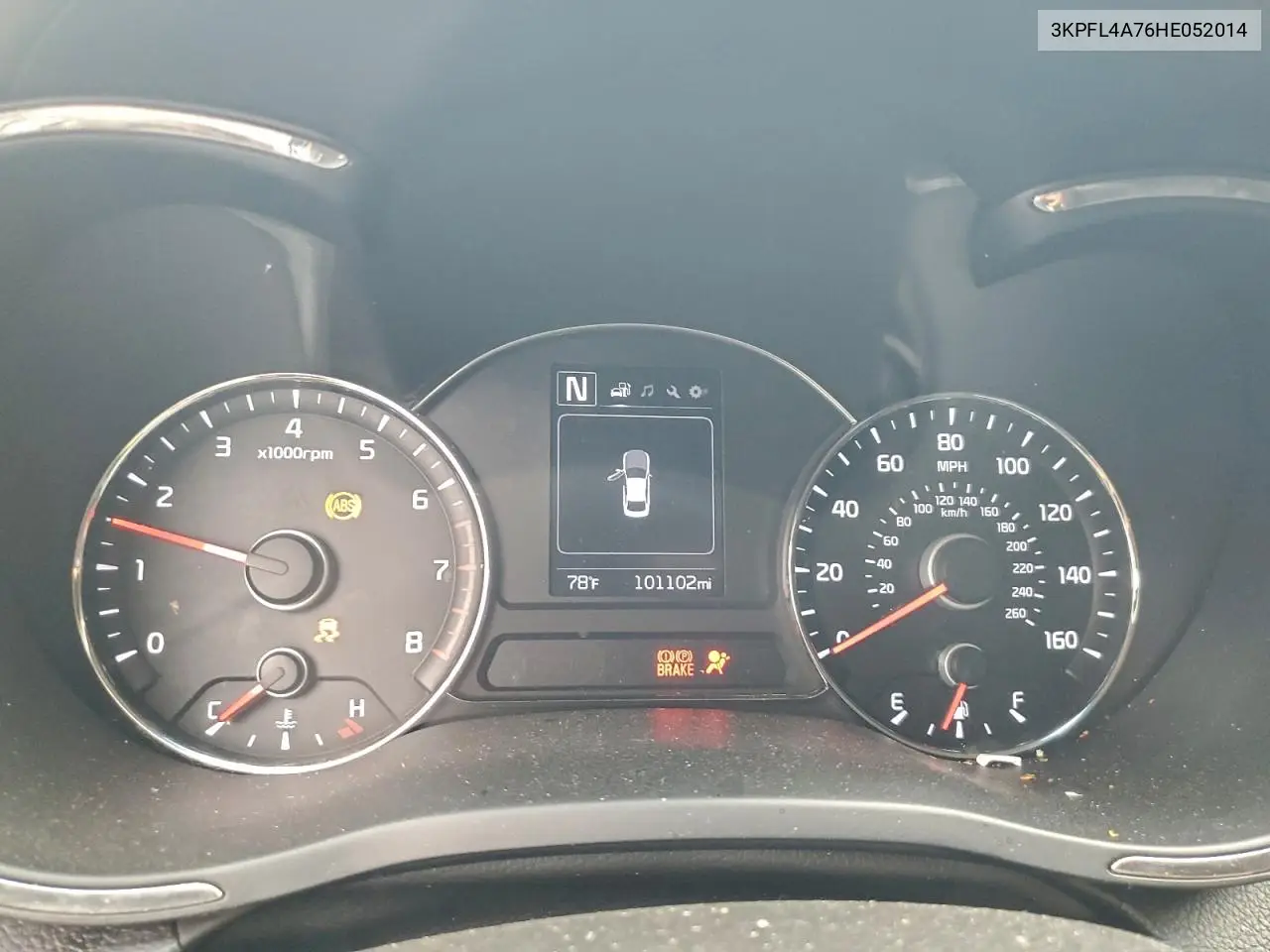 3KPFL4A76HE052014 2017 Kia Forte S