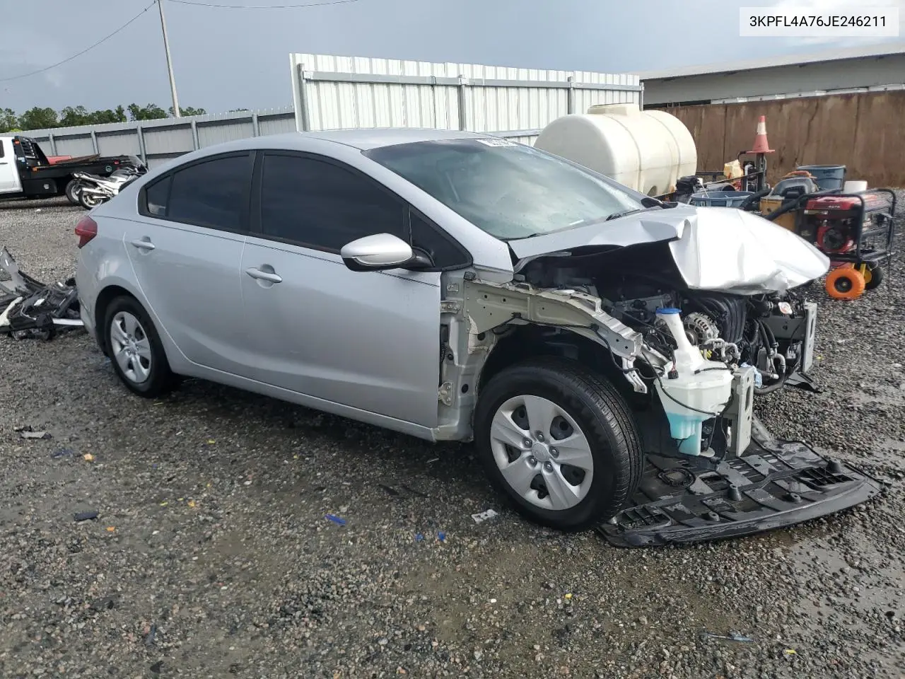 3KPFL4A76JE246211 2018 Kia Forte Lx
