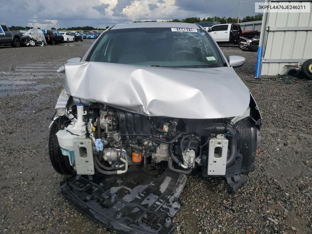 3KPFL4A76JE246211 2018 Kia Forte Lx