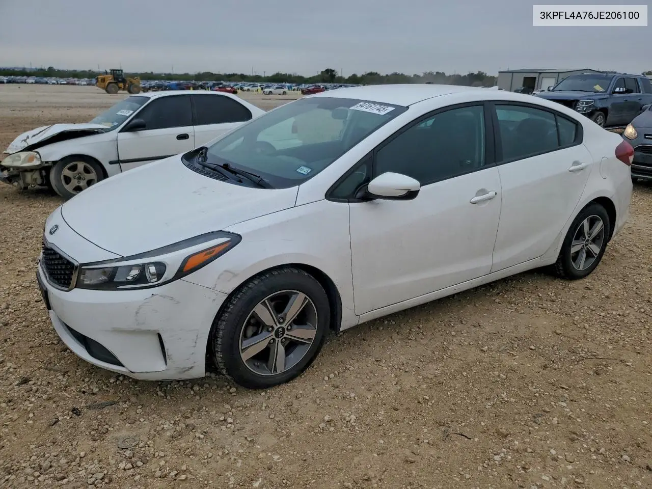 3KPFL4A76JE206100 2018 Kia Forte Lx