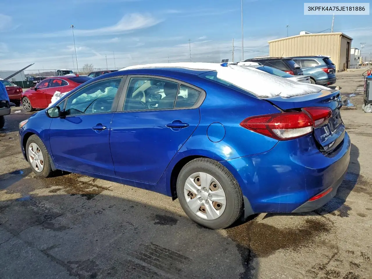 3KPFK4A75JE181886 2018 Kia Forte Lx