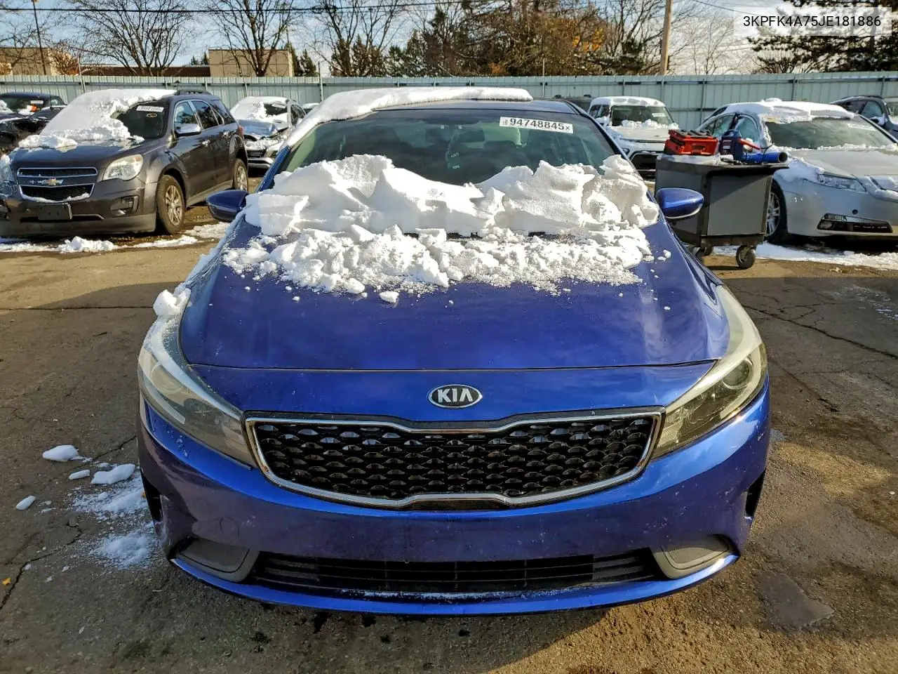 3KPFK4A75JE181886 2018 Kia Forte Lx