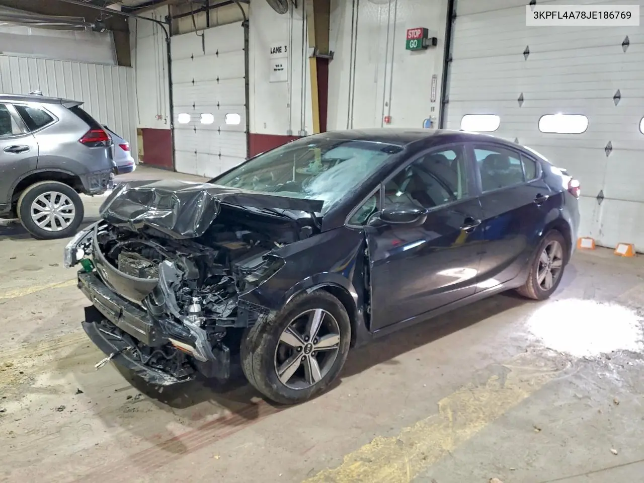 3KPFL4A78JE186769 2018 Kia Forte Lx