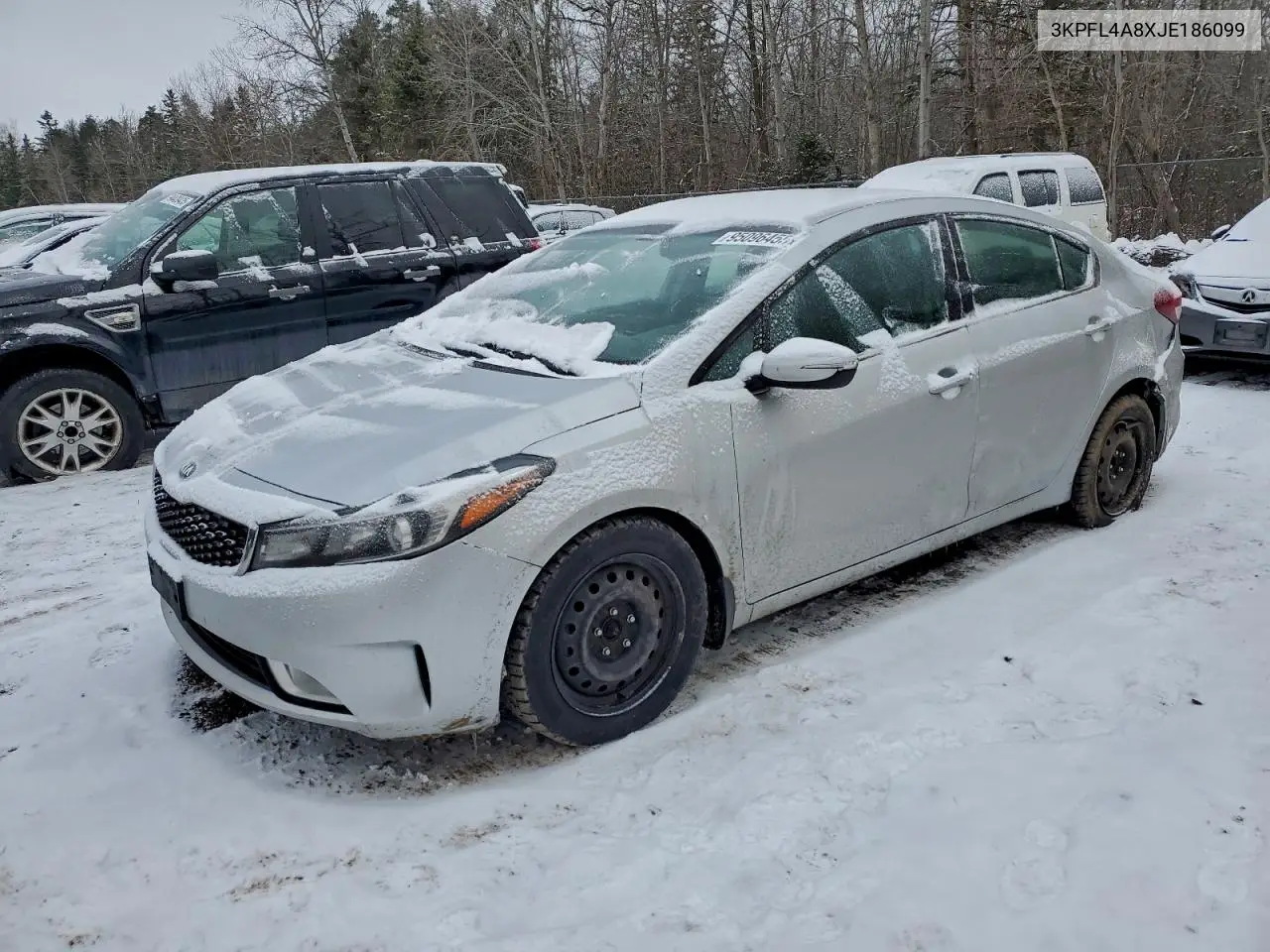 3KPFL4A8XJE186099 2018 Kia Forte Ex